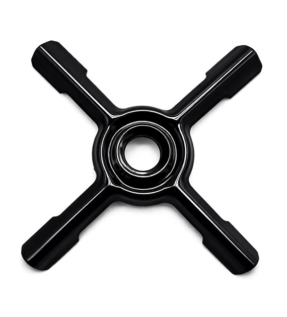 Podstawka na gaz emaliowana - czarna