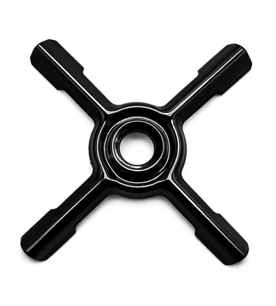 Podstawka na gaz emaliowana - czarna