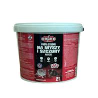 Trutka - PASTA CZERWONA do zwalczania dużych gryzoni 2kg