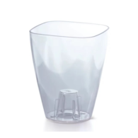 Doniczka DUKO130P Coubi Orchid - transparentny