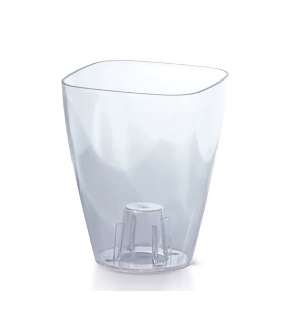 Doniczka DUKO130P Coubi Orchid - transparentny
