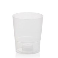 Doniczka DSTO125 Coubi - przeźroczysty