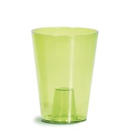 Doniczka DUS130P Coubi Orchid - transparentny zielony