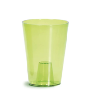 Doniczka DUS130P Coubi Orchid - transparentny zielony