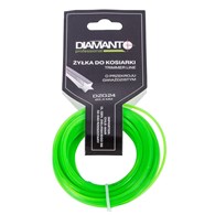 Żyłka do kosiarki gwiazda 2,4mm 15m DIAMANTO