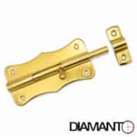 Zasuwka uniwersalna złota 100mm DIAMANTO