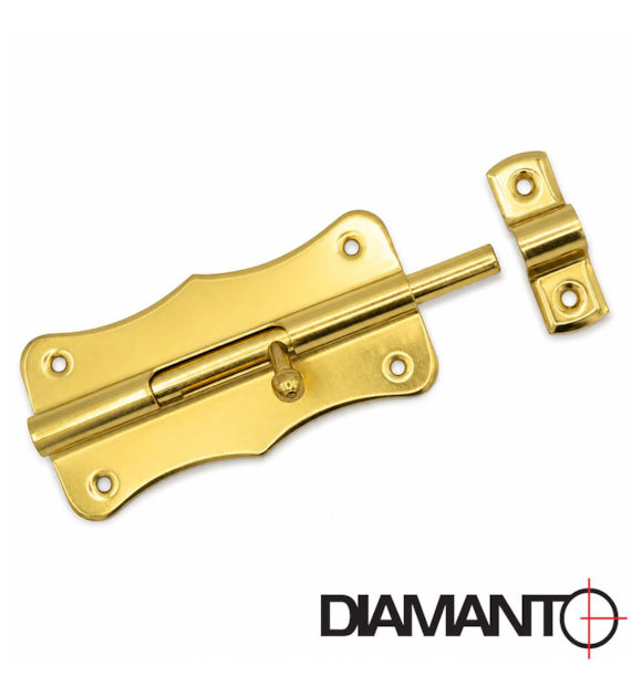 Zasuwka uniwersalna złota 100mm DIAMANTO