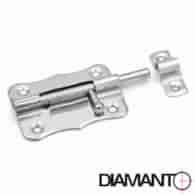 Zasuwka uniwersalna srebrna 85mm DIAMANTO