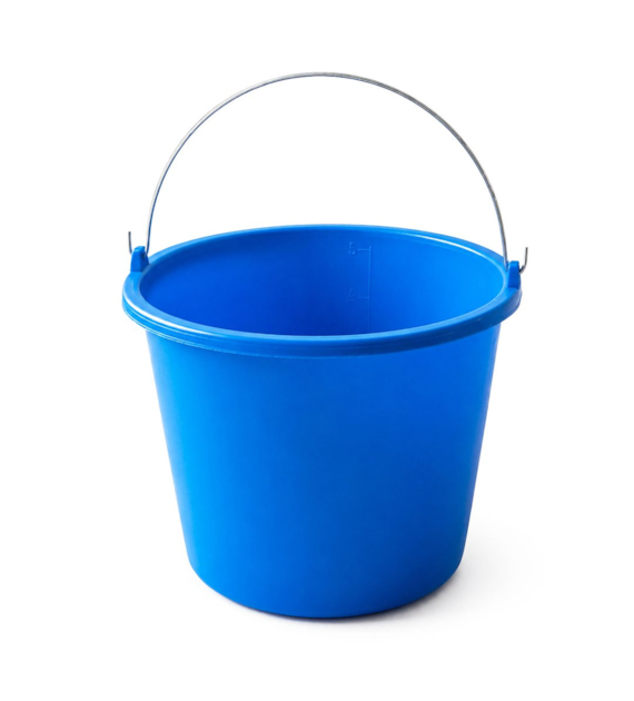 Wiadro gospodarcze KOLOROWE 5L