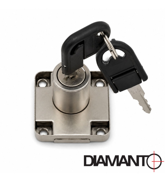 Zamek meblowy 38mm DIAMANTO