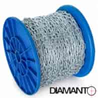 Łańcuch studzienny ocynk D-1 2mm, rolka 120mb DIN5685A DIAMANTO