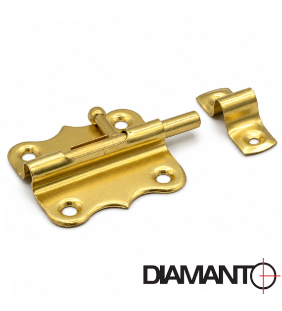 Zasuwka uniwersalna złota 60mm DIAMANTO