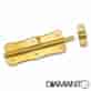 Zasuwka uniwersalna złota 125mm DIAMANTO