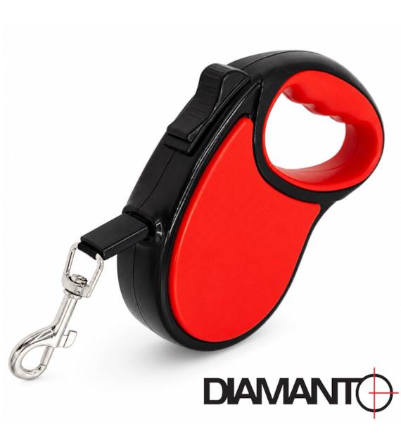 Smycz dla psa automatyczna 3m DIAMANTO