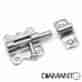 Zasuwka uniwersalna srebrna 40mm DIAMANTO