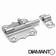 Zasuwka uniwersalna srebrna 60mm DIAMANTO