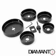 Zestaw wycinarek do otworów w drewnie 8szt 64-127mm DIAMANTO