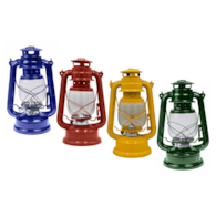 Lampa naftowa 23 cm - kolor mix DIAMANTO