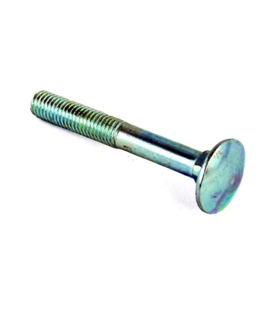 Śruba zamkowa DIN 603  8x80 żółty oc