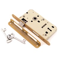 Zamek drzwiowy wpuszczany MATI 90/50 klucz