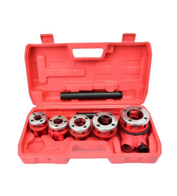 Zestaw gwintownic 3/8-1,1/4' 5szt