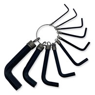 Klucze imbusowe 10 sztukowe 1,5 - 10mm DIAMANTO