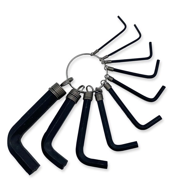 Klucze imbusowe 10 sztukowe 1,5 - 10mm DIAMANTO