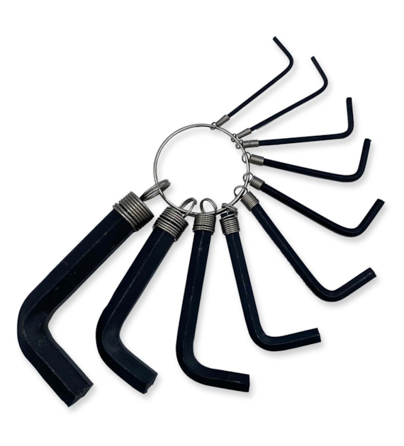 Klucze imbusowe 10 sztukowe 1,5 - 10mm DIAMANTO