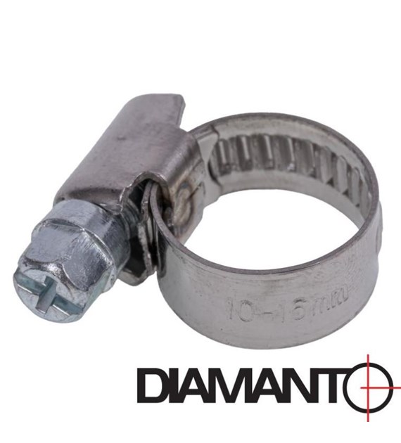 Opaska ślimakowa 10 - 16mm DIAMANTO