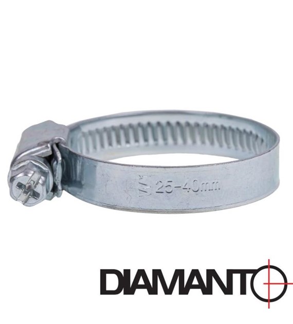 Opaska ślimakowa 25 - 40mm DIAMANTO