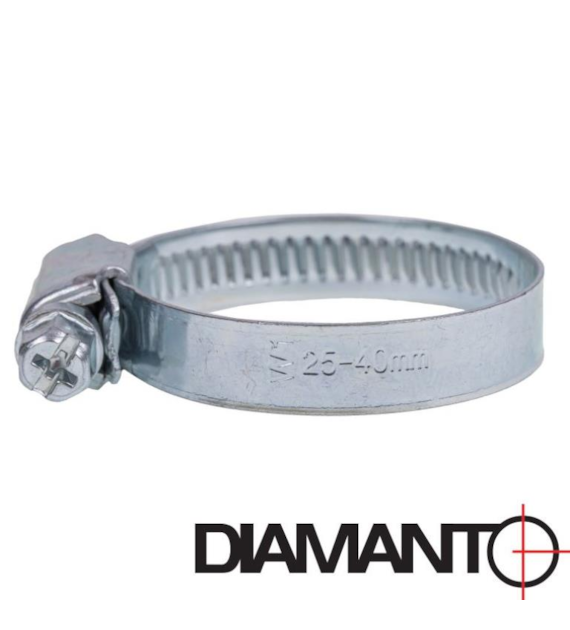 Opaska ślimakowa 25 - 40mm DIAMANTO