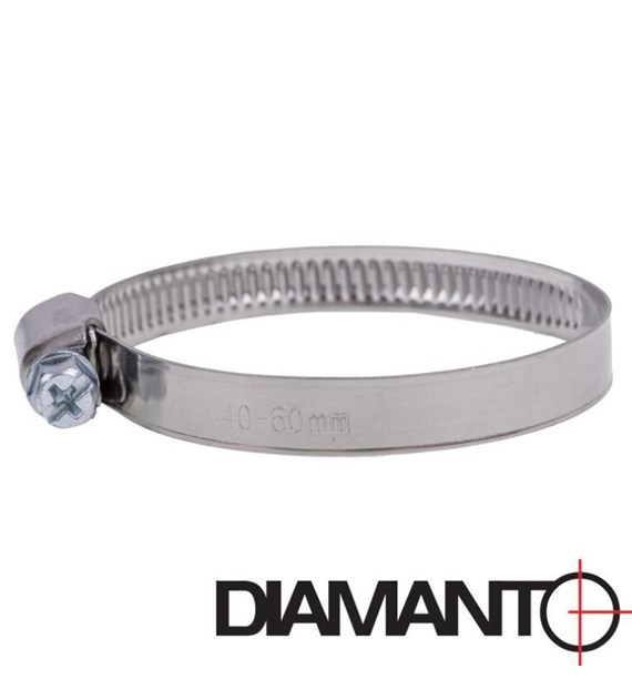Opaska ślimakowa 40 - 60mm DIAMANTO