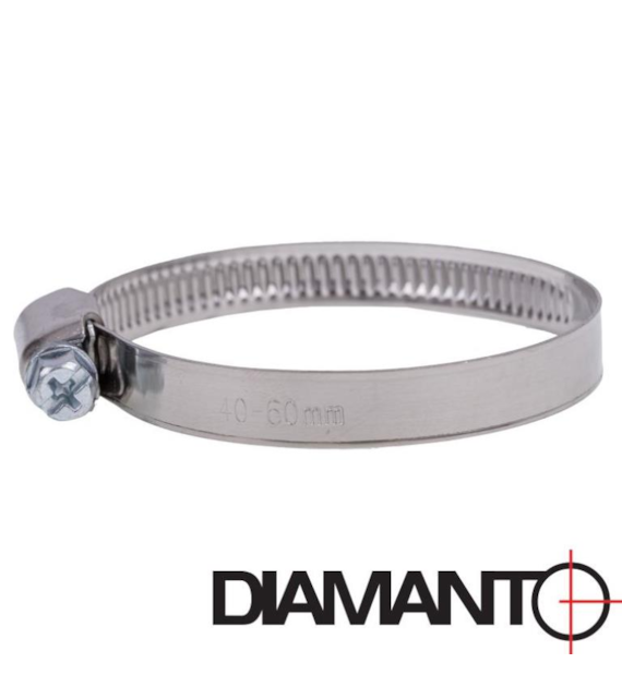 Opaska ślimakowa 40 - 60mm DIAMANTO