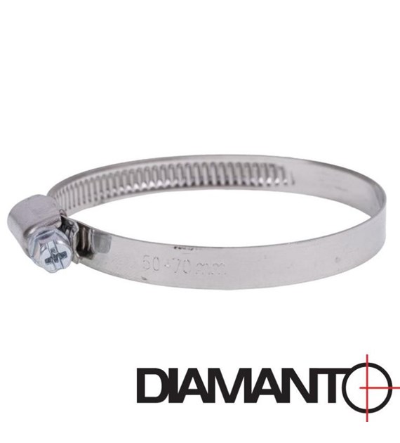 Opaska ślimakowa 50 - 70mm DIAMANTO