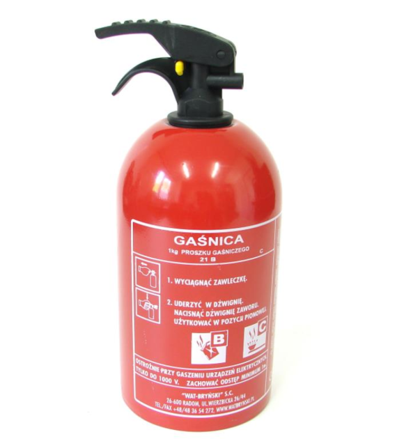 Gaśnica proszkowa 1kg