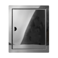 Drzwiczki rewizyjne nierdzewne zatrzask 20x30cm (wew. 15x25)