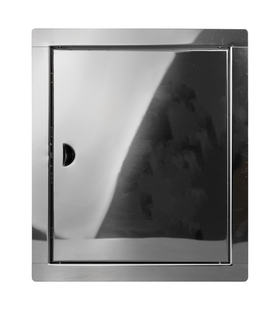 Drzwiczki rewizyjne nierdzewne zatrzask 20x30cm (wew. 15x25)