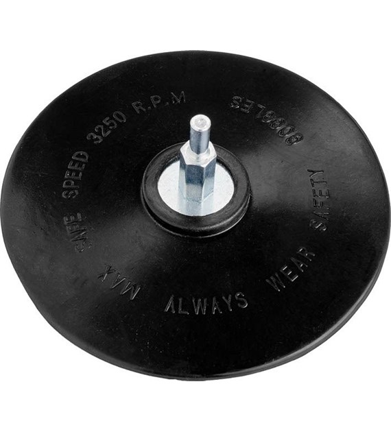 Dysk do wiertarki z rzepem 150 mm i trzpieniem 6 mm