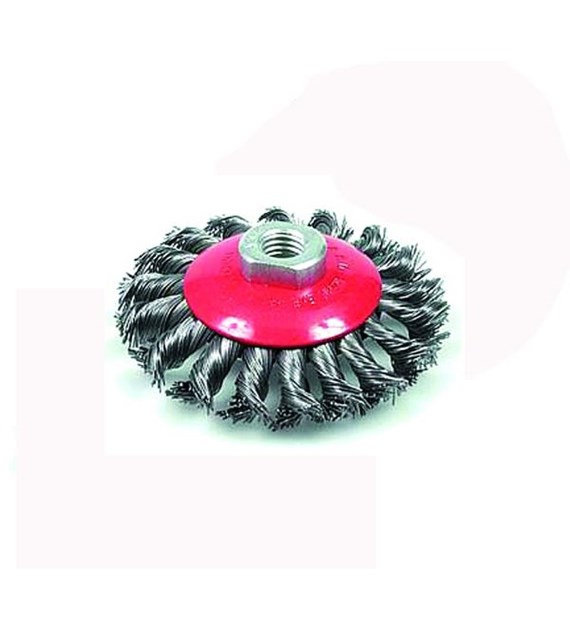 Szczotka /KRAJ/ kątowa M14 splot 120mm