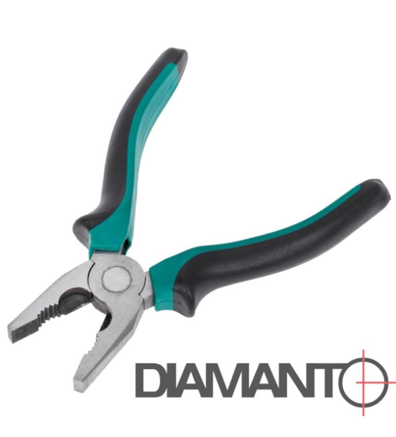 Szczypce uniwersalne TUV 160mm DIAMANTO