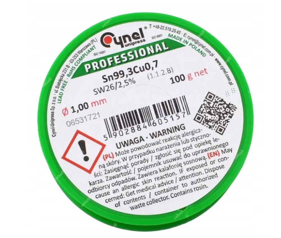 Cyna LC60 fi 3,0 100gr