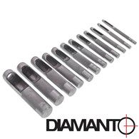 Wycinarki do skóry 3-19mm 12szt DIAMANTO