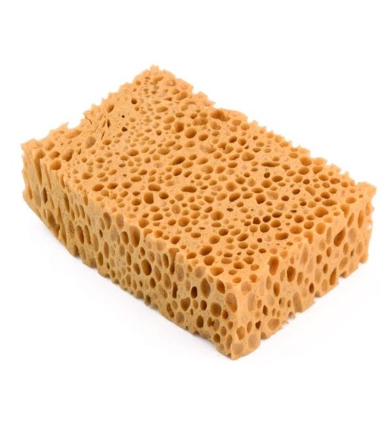 Gąbka glazurnicza brązowa, porowata