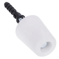 Odbój drzwiowy gumowy średni BIAŁY