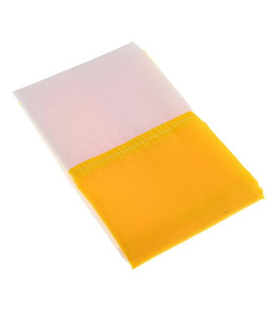 Flaga 70x100cm biało-żółta
