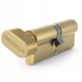 Wkładka drzwiowa GERDA G30/45mm mosiądz z gałką