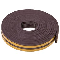 Uszczelka PROFIL  E  9x4mm brązowa 6m DIAMANTO