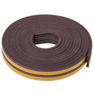 Uszczelka PROFIL  E  9x4mm brązowa 6m DIAMANTO