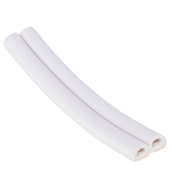 Uszczelka PROFIL  D  9x7,4mm biała 100M DIAMANTO