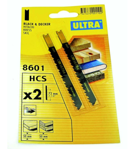 Brzeszczot ULTRA do wyrzynarki BLACK/KPL